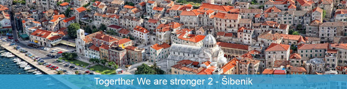 Mládežnícka výmena Togerther We are stronger 2 v Šibenik, Chorvátsko