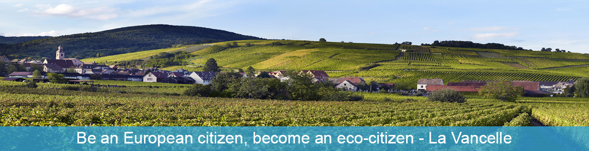 Mládežnícka výmena Be an European citizen, become an eco-citizen v La Vancelle, Francúzsko
