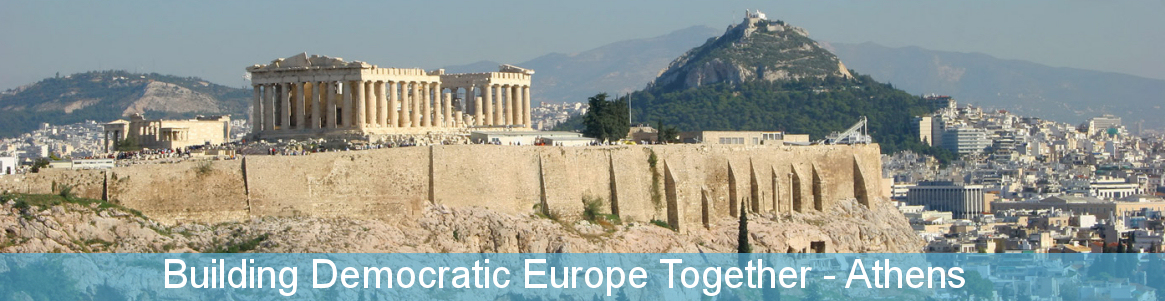 Building Democratic Europe Together Athens