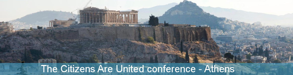 The Citizens Are United conference Athens