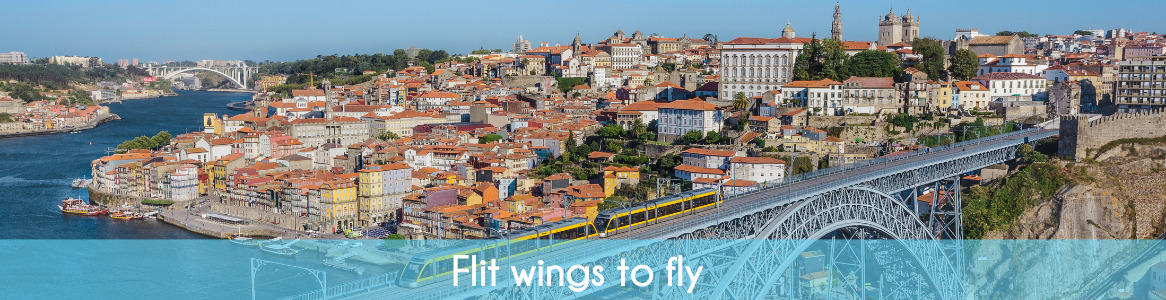 Flit- wings to fly Porto